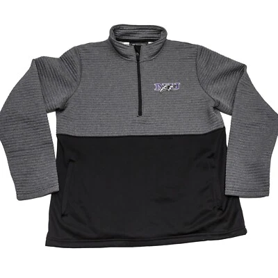 Holloway Ladies Size L Long Sleeve 1/4 Zip Pullover Jacket Niagara University - Image 1 of 4