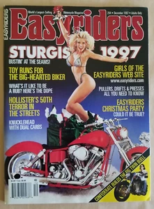 Easyriders Motorcycle Magazine December 1997 #294 -Sturgis, Hollister - Picture 1 of 7
