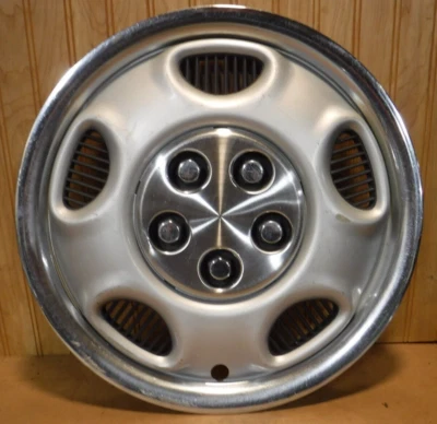 Cubierta de rueda tapacubos original Dodge Caravan SE LE 14" 1991 1993 OEM Foto 1 de 4
