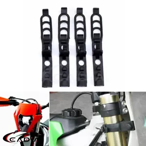 Headlight Fix Straps Dirt Bike For XCW EXC FE TE KLX YZF 250 450 30mm-43mm Forks - Picture 1 of 9