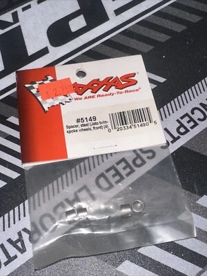Front Jato Twin-Spoke Wheel Steel Spacer (4) Traxxas 5149 NEW in Package - Image 1 of 4