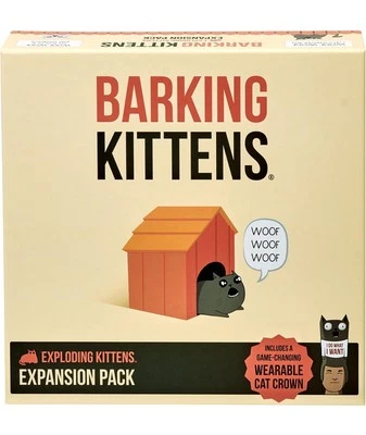Barking Kittens, Exploding Kittens Expansion Pack #3 2020 Brand New Sealed (ST*) - Image 1 of 4