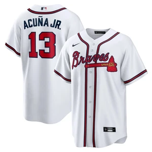 Camiseta para hombre Ronald Acuña JR Braves Atlanta ENVÍO RÁPIDO 🔥Grande - Imagen 1 de 1