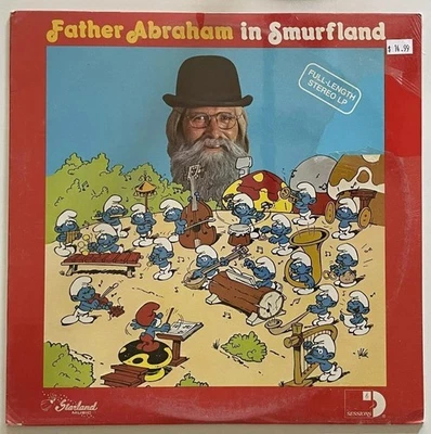 Father Abraham in Smurfland LP SEALED NOS Sessions (1982) The Smurfs - Image 1 of 3