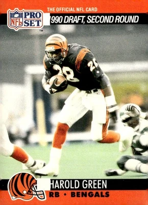 1990 Pro Set #707 Harold Green Rookie - Image 1 of 2