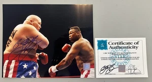 ERIC 'BUTTERBEAN' ESCH  Hand Signed Glove  +  Coa + Photo Proof   * BUY GENUINE - Picture 1 of 4