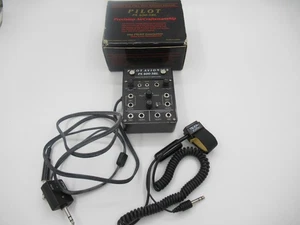 Pilot Avionics PA 400-3BL 4 Place Voice Activated Intercom Untested "Look" - Picture 1 of 11