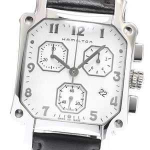HAMILTON Lloyd H194120 Chronograph silbernes Zifferblatt Quarz Herrenuhr_913671 - Bild 1 von 6