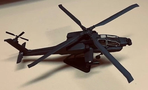 1/48 SCALE  AH-64 APACHE  HELICO[PTOR BY MODEL POWER - image 1 of 2