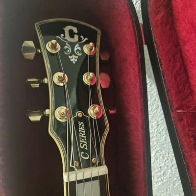   Vintage Les-Paul 1980's Japan Lawsuit- guitar ebony-gold-custom Rare Item - Image 1 of 4