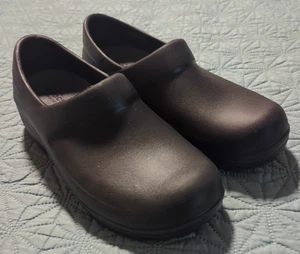 Crocs Neria Pro II Women's Black Work Clogs Dual Comfort Slip Resistant  Sz 7 - Picture 1 of 10
