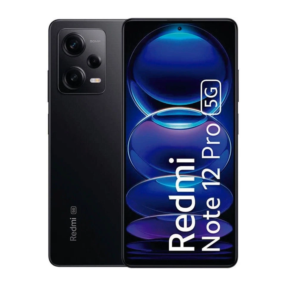 Redmi Note 12 Pro 5G - 128GB - Midnight Black (Sbloccato) (Dual SIM) - Immagine 1 di 1