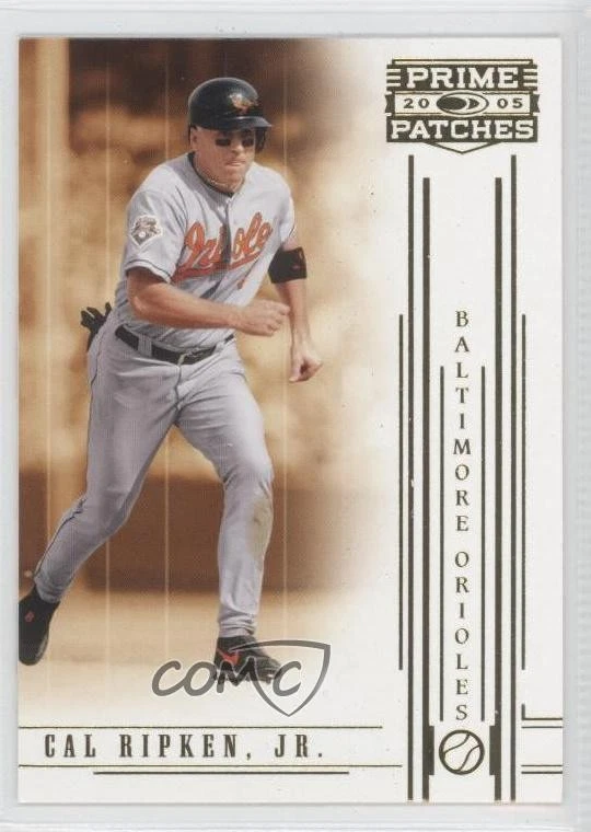 2005 Donruss Prime Patches Cal Ripken Jr #87 HOF - Image 1 of 2
