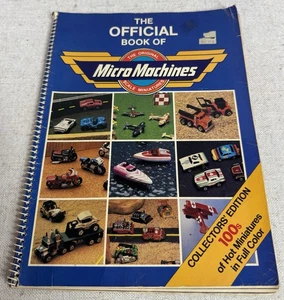 Auto Giocattolo Vintage 1989 Il Libro Ufficiale delle Micro Macchine Guida Collezionisti Colore - Foto 1 di 8