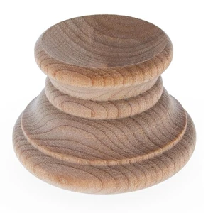 Unpainted Blank Unfinished Wooden Egg Stand Holder Display 1.15 Inch Tall - Picture 1 of 2