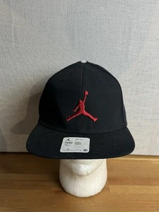 Neu mit Etikett Nike Air Jordan Jumpman Pro schwarz & rot SnapBack Mütze Einheitsgröße - Bild 1 von 6