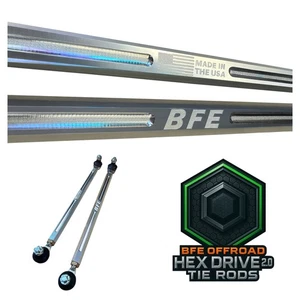 BFE HEX DRIVE V2 Tie Rod Rods / End Ends Upgrade Kit YAMAHA RAPTOR 660 2001-2005 - Picture 1 of 5