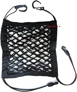 Organizador universal con soporte de bolsillo de red para automóvil entre bolsa de malla de almacenamiento de asiento de automóvil - Imagen 1 de 7