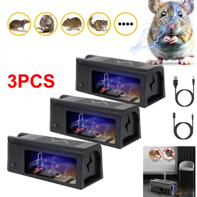 3 шт. электронных мышеловок Victor Control уничтожитель крыс вредителей электрический уничтожитель грызунов - Изображение 1 из 4
