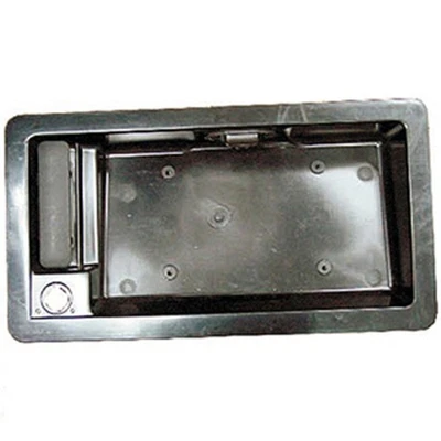 Manija de puerta exterior trasera negra de repuesto para Ford Van Ford Econoline 1992-2007 Foto 1 de 3