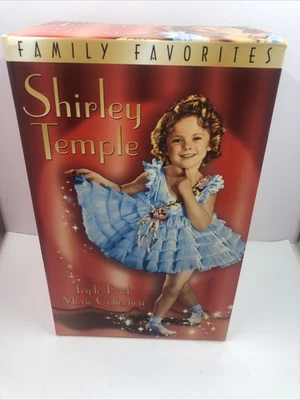 Shirley Temple VHS Movie Triple Pack Movie Collection VHS 2000 Set Of 3 - Image 1 of 4