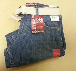 Lee Boy's Blue Hydro Dungarees Slim Straight Leg Jeans Size 8 10 12 14 16 18 R - Picture 1 of 5