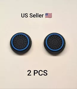 2PCS Analog Thumb Stick Grips Caps for XBox Dualshock 5 4 PS4 PS3 Controller PS5 - Picture 1 of 4