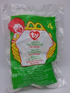 Ty - McDonalds Teenie Beanie Babies - 2000 - #4 Dotty the Dalmation - Imagen 1 de 6