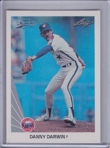 DANNY DARWIN 2012 Leaf Memories 90 Leaf Buyback Silver #06/20 #346 (C4005)