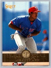1995 Select Rookie RC #217 Luis Ortiz Texas Rangers Baseball Card