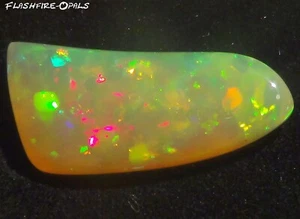 20,5 carat! GEM GOLDEN WELO OPAL ROT-GOLD-GRÜN VIDEO *FLASHFIRE-OPALS* - Picture 1 of 6