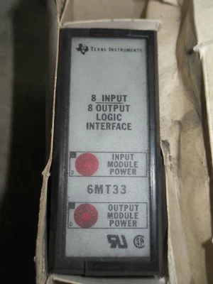 1 NIB TEXAS INSTRUMENTS 6MT33 I/O LOGIC MODULE - Image 1 of 4