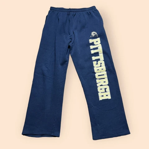 Vintage Pitt Panthers Y2K Sweatpants Men’s XL Blue Soffe Vtg 2000s Pittsburgh Cover