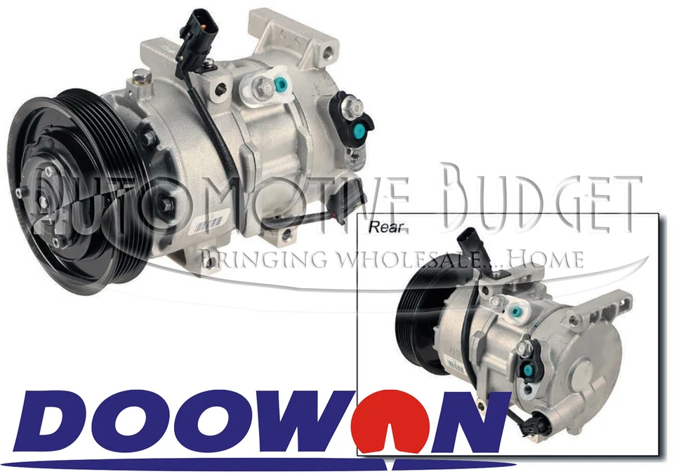 Компрессор кондиционера со сцеплением для Hyundai Accent и Kia Rio - НОВЫЙ от оригинального производителя - Изображение 1 из 1