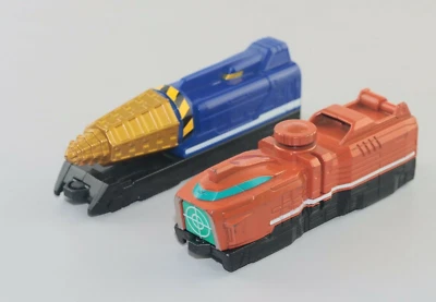 DX Power Rangers Sentai ToQger Megazord Extra Arm Train Ressha Drill & Scope - Image 1 of 4