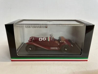 Brumm Alfa Romeo 1750 GS #86 Campari winner Mille Miglia 1931 1/43 R389B - Immagine 1 di 3
