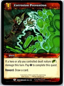 World of Warcraft Card Game Corrosion Prevention 255/270 Worldbreaker TCG WOW - Picture 1 of 1