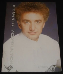 QUEEN INTERNATIONAL FAN CLUB SPRING 1996 MAGAZINE Freddie Mercury Brian May - Picture 1 of 3