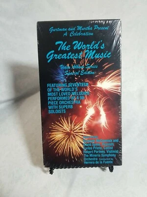 THE WORLD'S GREATEST MUSIC BRAND NEW 1 Hour Special Edition RARE VHS - Image 1 of 2