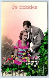 Postal Felicidades All Best Pareja - Imagen 1 de 2