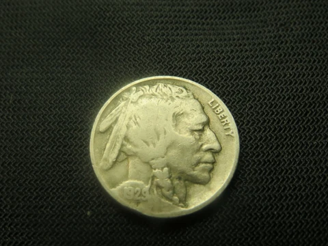 1929 some horn Old Buffalo Indian Nickel US Coin Cover