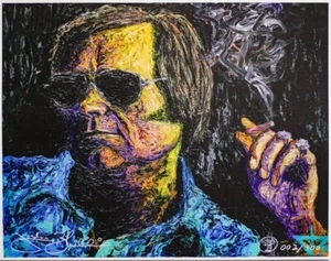 George Jones Possum Limited Edition 11x14 Leinen Fine Art Druck signiert #'d/300 - Bild 1 von 3