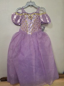 Disney Store Rapunzel Princess Dress Costume Size 7/8 New with tags - Picture 1 of 7