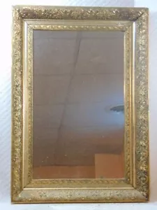 Decorative Antique Victorian Gesso Frame w/ Mirror - Picture 1 of 6