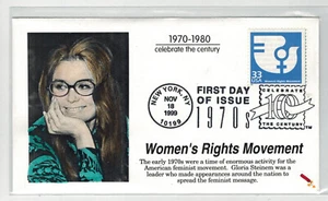 DYNAMITE HANDPAINTED / TINTED CELEBRATE 1970s GLORIA STEINEM WOMEN'S RIGHTS - Picture 1 of 1