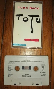 Cassette K7 audio tape TOTO " Turn back " 8 titres made in UE ,CBS 40-32679 MINT - Foto 1 di 1