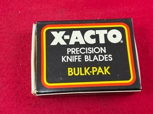 X-ACTO 623 X623 CORNER STRIPPING #23 KNIFE BLADES 100 REPLACEMENT vintage - Picture 1 of 3