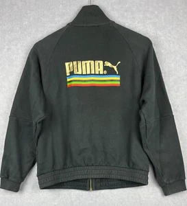 Puma Jacket Womens Gold Zip Auf Allen Funf Kontinenten M Medium Rainbow READ - Picture 1 of 11