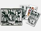NEW PIATNIK ESCHER Up & Down 2 x 55 / 110 Playing Cards 2 Pack Sealed Mint Deck