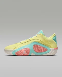 Nike Jordan Tatum 2 PF Lemonade Basketball Shoes FJ6457-700 Sz-12.5 - Picture 1 of 6